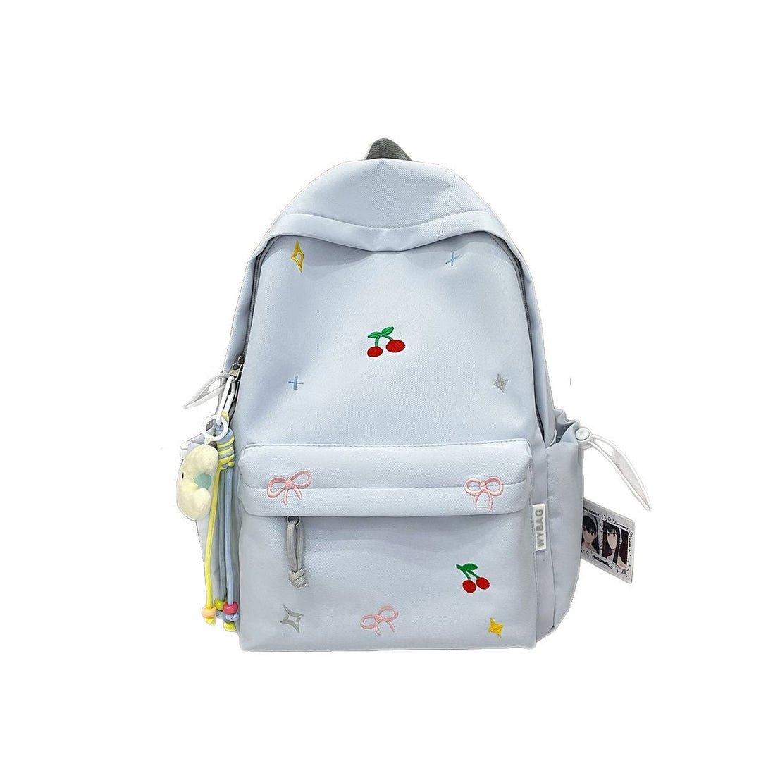 Playful backpack with embroidery Kalsten