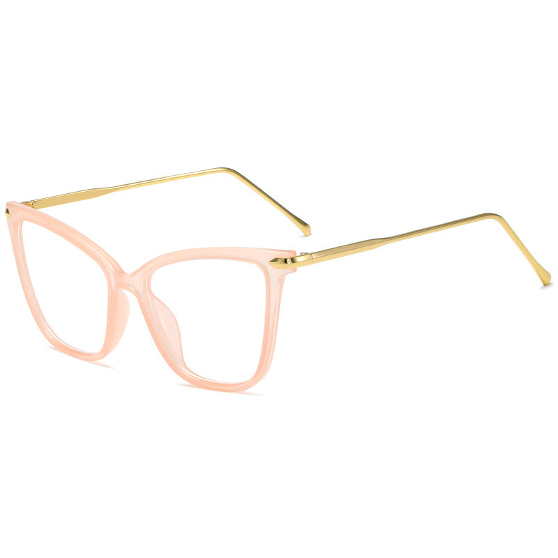 Women Cat-Eye Glasses with filigree Metal Frame Kalsten