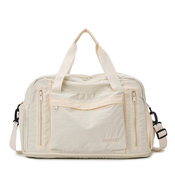 Sporty Shoulder Bag With Integrated Organization System Kalsten