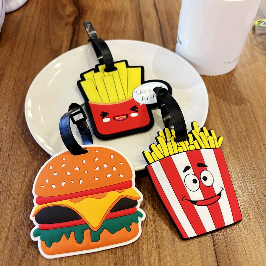 Novelty French Fries Luggage Tag Kalsten