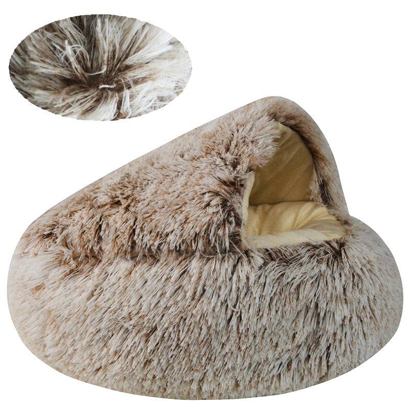 Cozy Plush Dog Bed