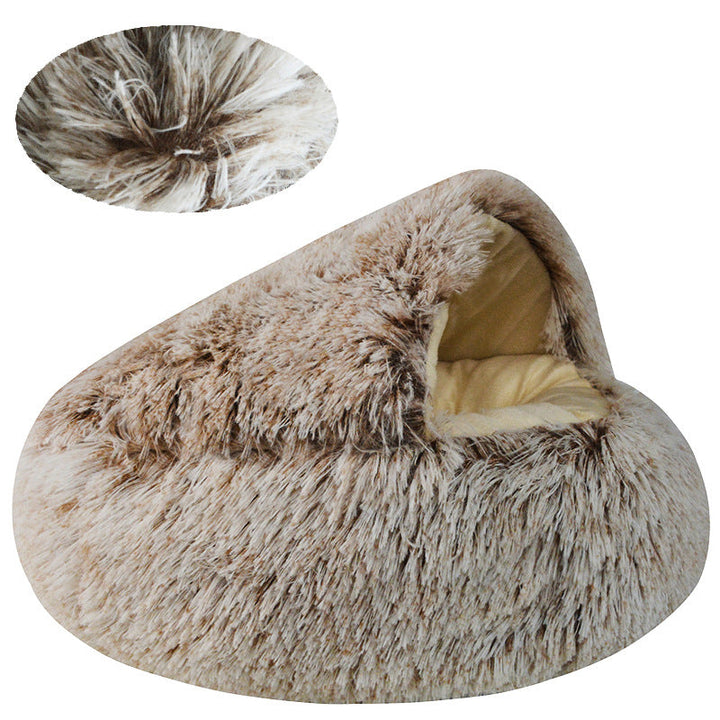 Cozy Plush Dog Bed