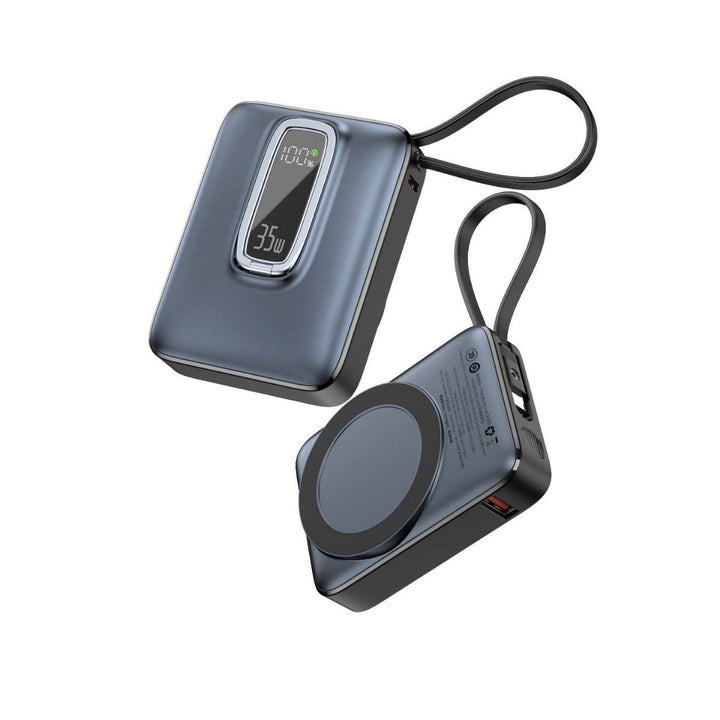 Portable Power Bank with Innovative Wireless Charging Function and Digital Charging Indicator Kalsten