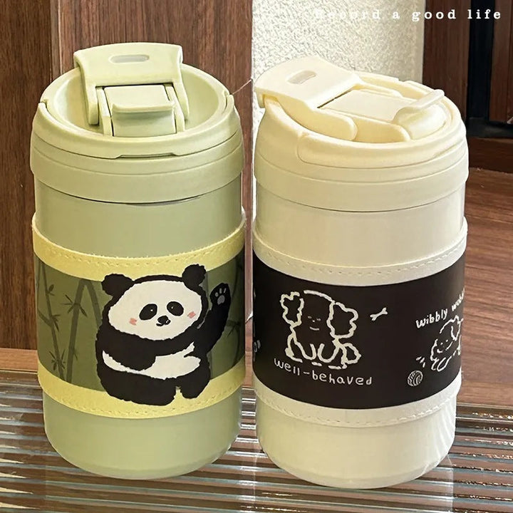Women's Insulated Thermo Mug with Cute Animal Design Kalsten