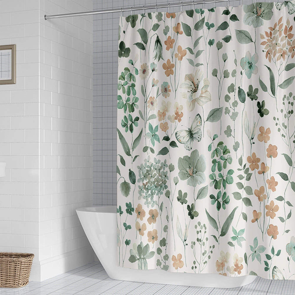 Floral Artistry Shower Curtain Kalsten