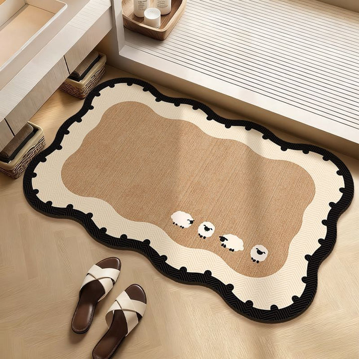 Decorative Bath Mat Kalsten