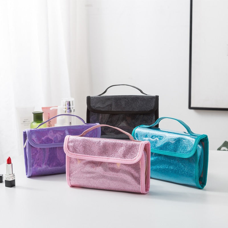 Glittery Travel Makeup Organizer Kalsten