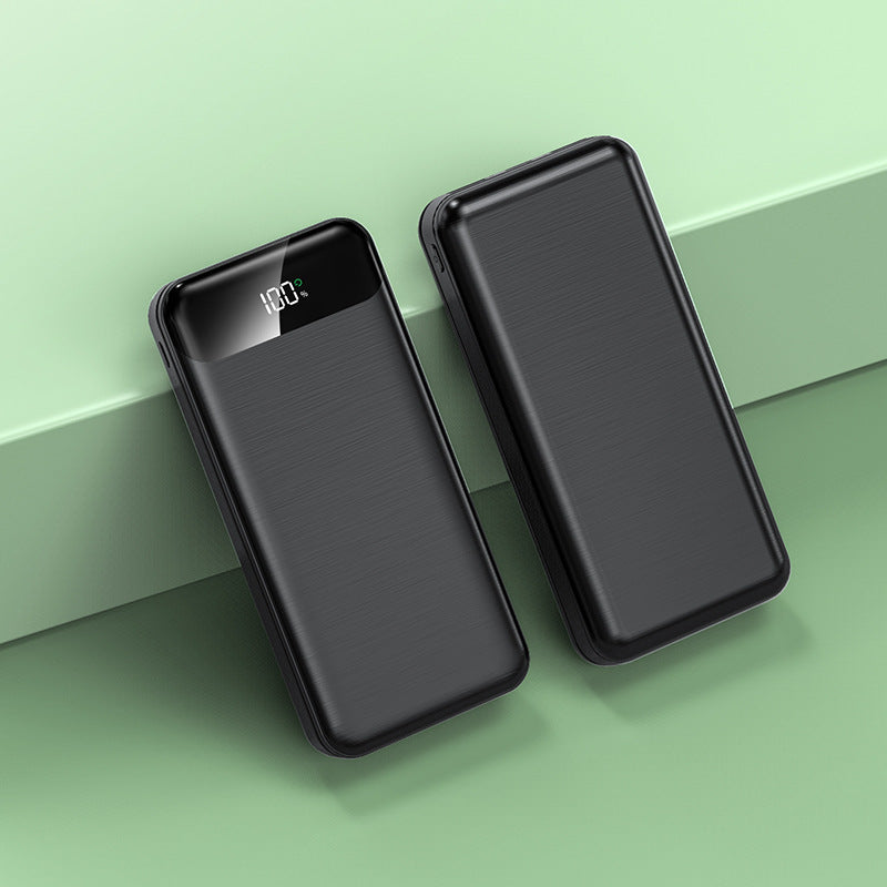 Portable power bank with intelligent LED display and fast charging Kalsten