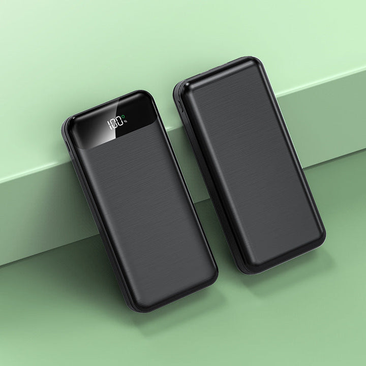 Portable power bank with intelligent LED display and fast charging Kalsten