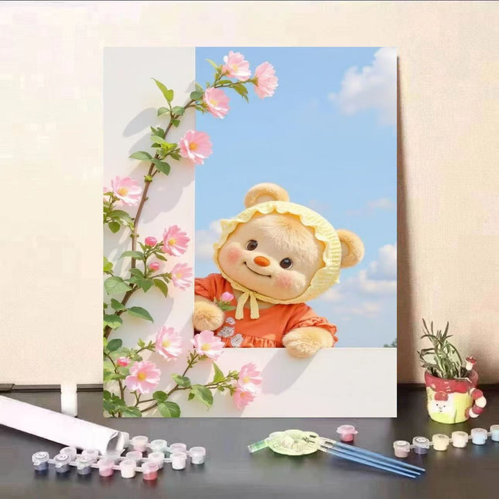 DIY Playful Bear-Themed Painting Kit Kalsten