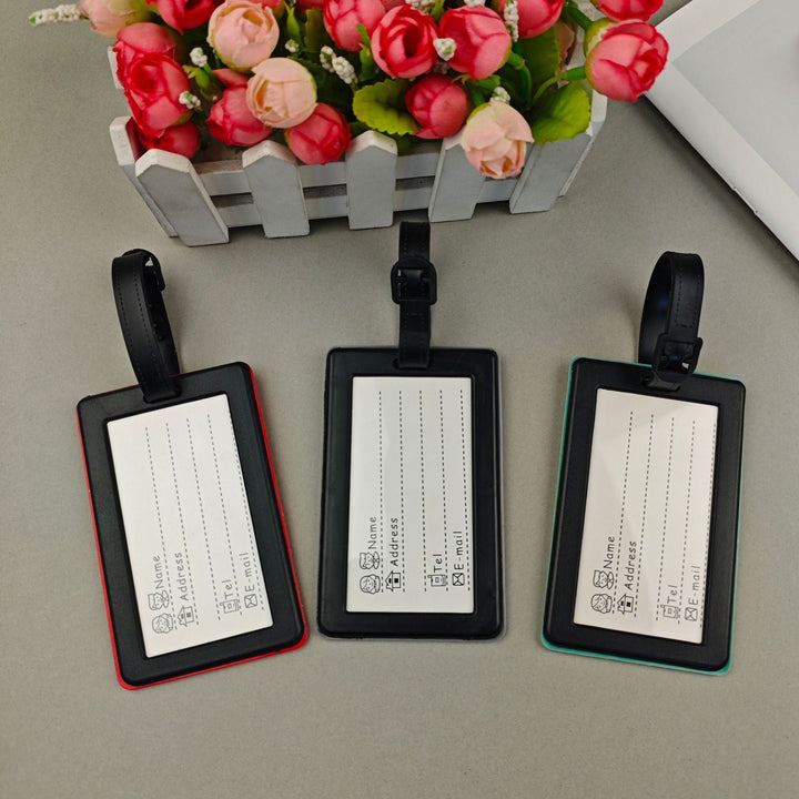 Unisex Luggage Tag with Humorous Message Kalsten