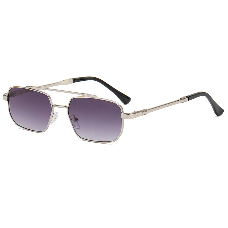 Women's fashionable geometric glasses with lightweight metal frame Kalsten