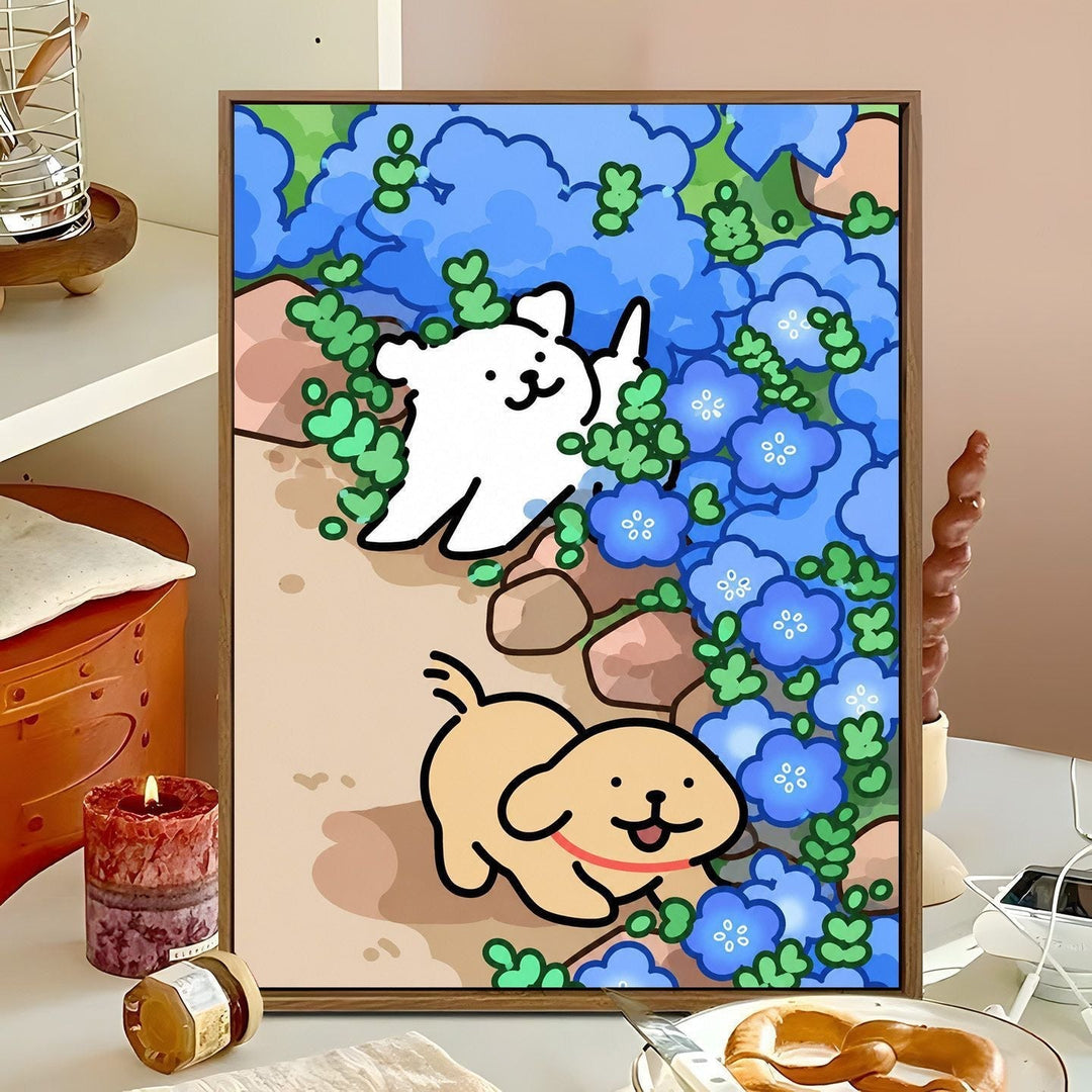 Cute Animal-Themed Swing Wall Art Kalsten