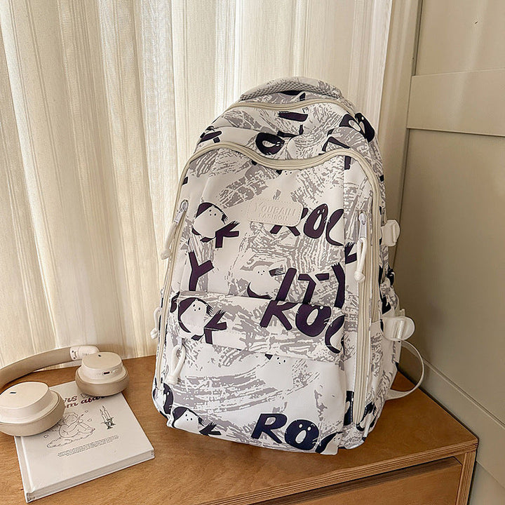 Cute Graphic Design School Backpack