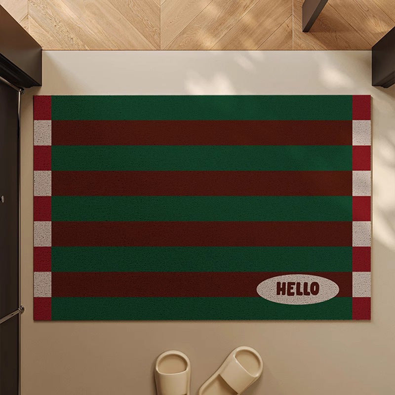 Welcome Message Indoor Doormat Kalsten