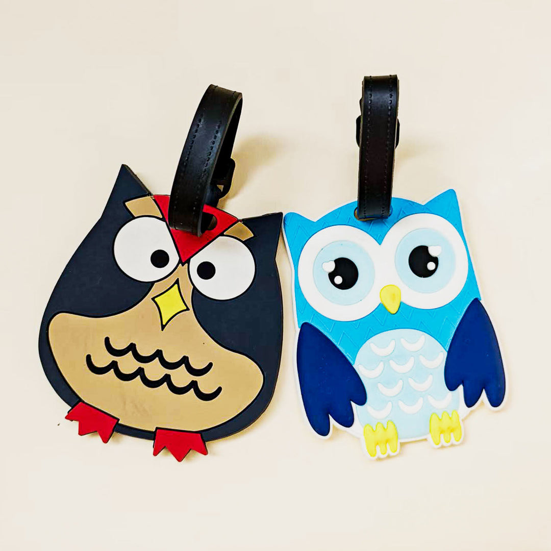 Unisex Owl-Shaped Luggage Tag Kalsten
