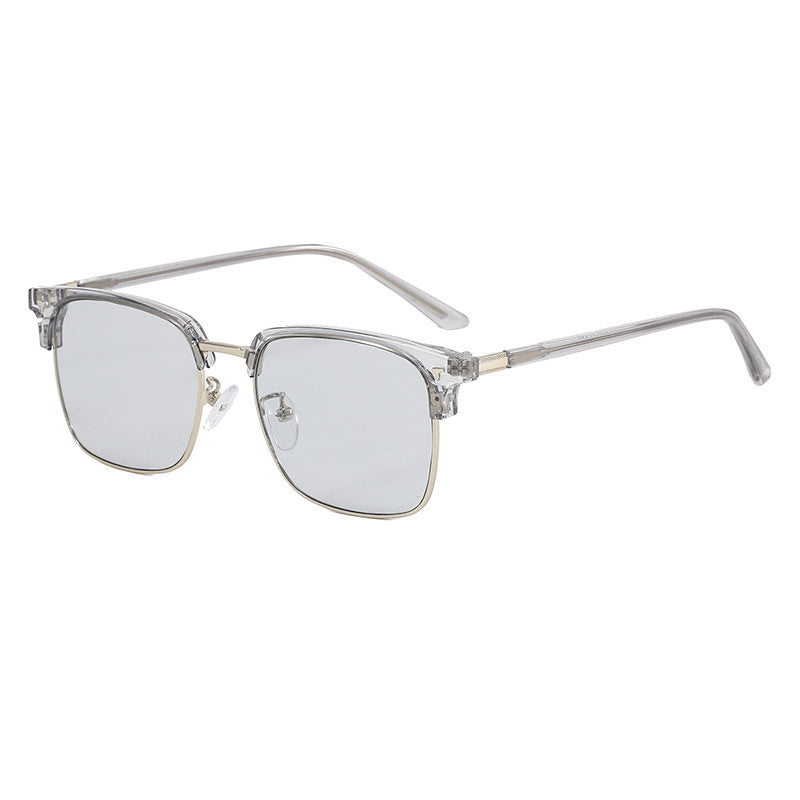 Ladies elegant square glasses with lightweight metal frame Kalsten