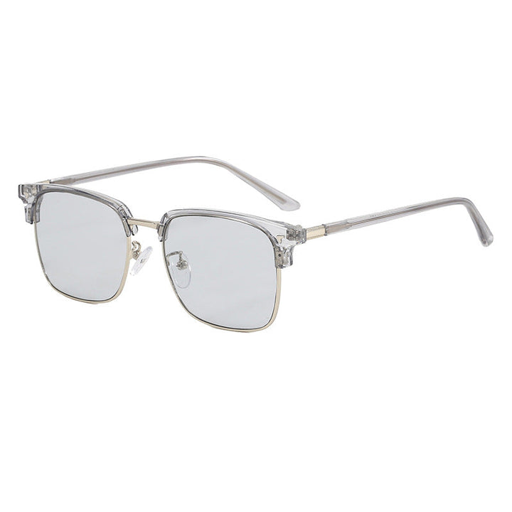 Ladies elegant square glasses with lightweight metal frame Kalsten