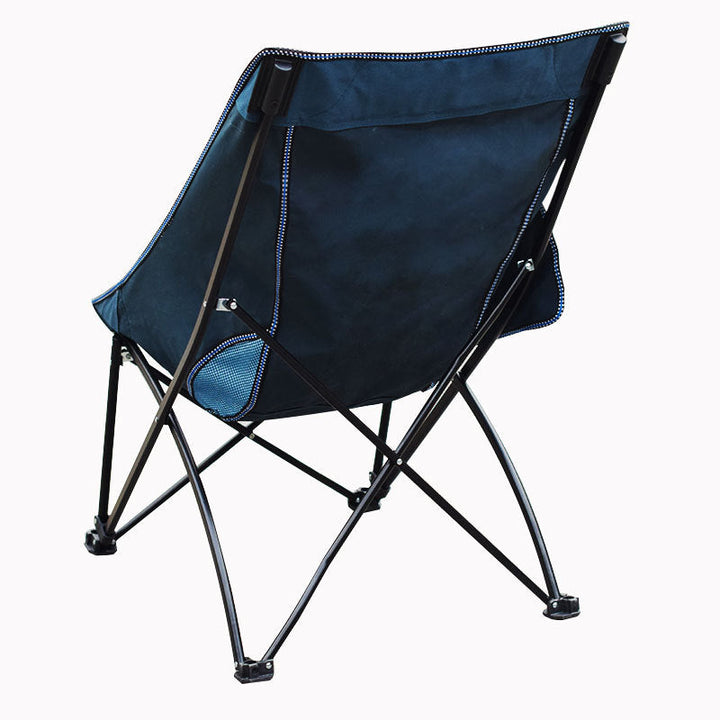 Ladies Comfortable Outdoor Folding Chair with Mesh Upholstery Kalsten