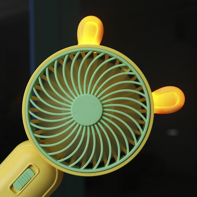 Women's portable hand fan in creative bear design Kalsten