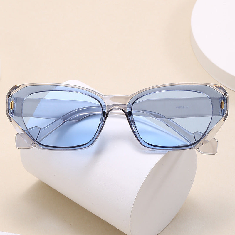 Women’s geometric designer sunglasses with distinctive frame Kalsten