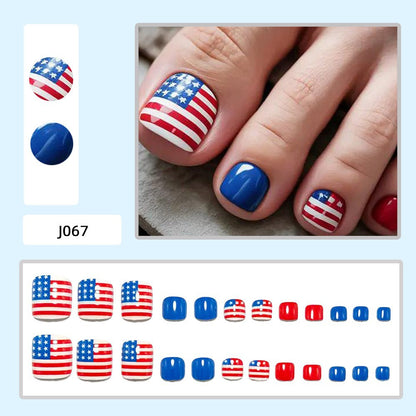 Artificial nails for elegant foot care Acalora