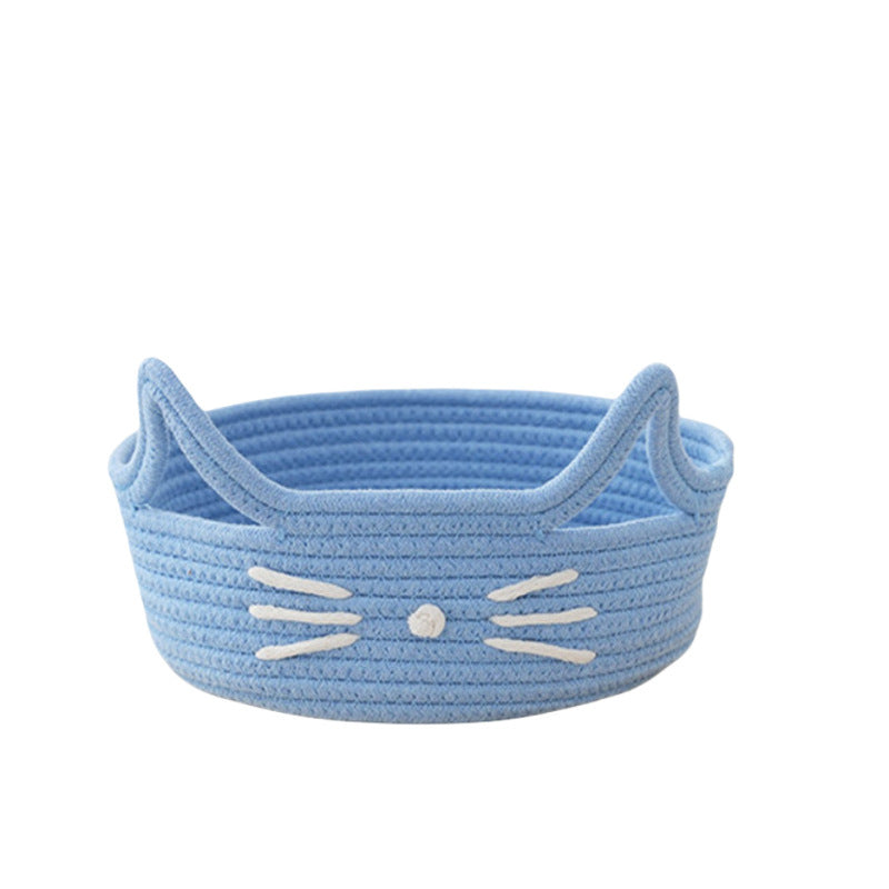 Women Playful Storage Basket in Cat Design Kalsten