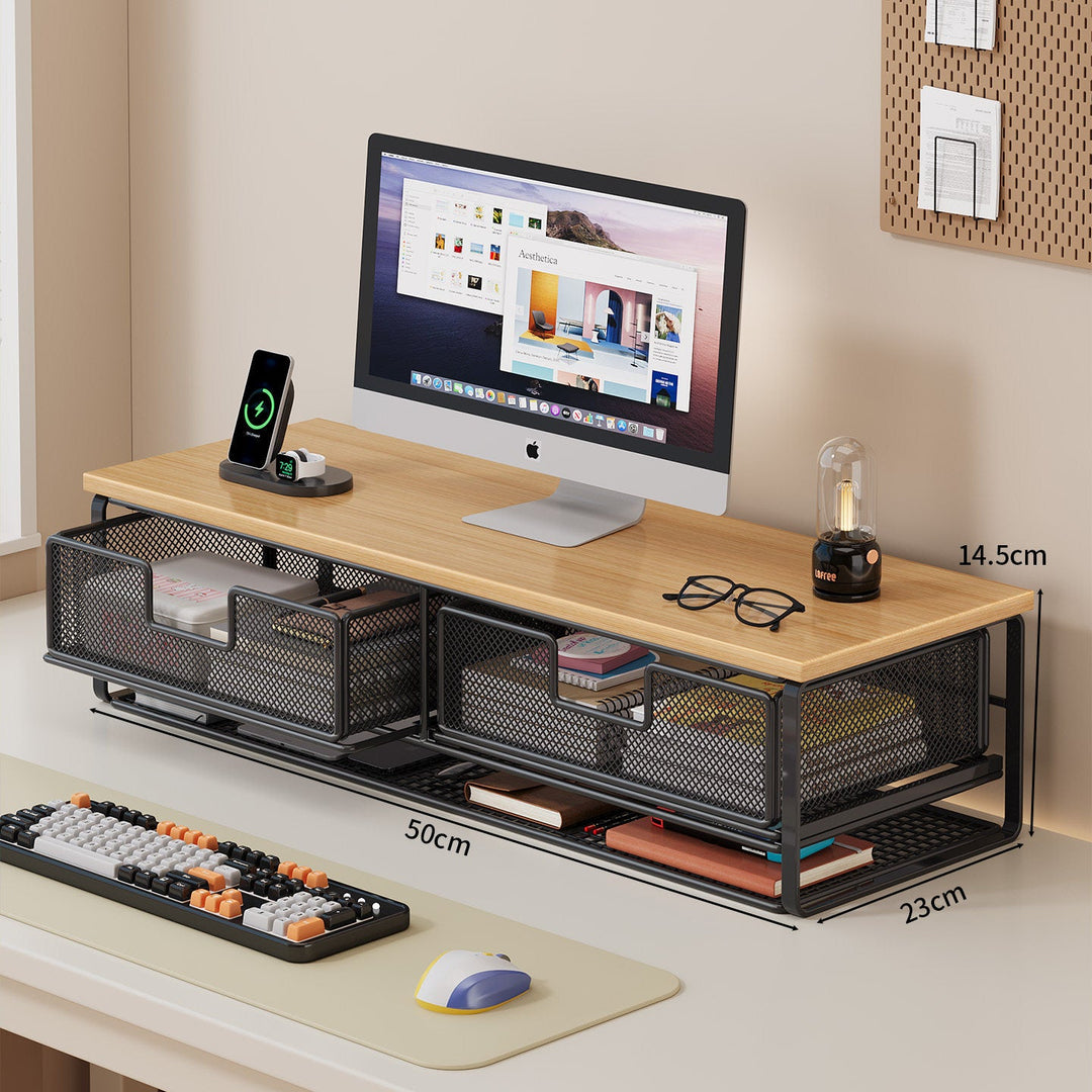Multi-Functional Wire Mesh Desktop Organizer Kalsten