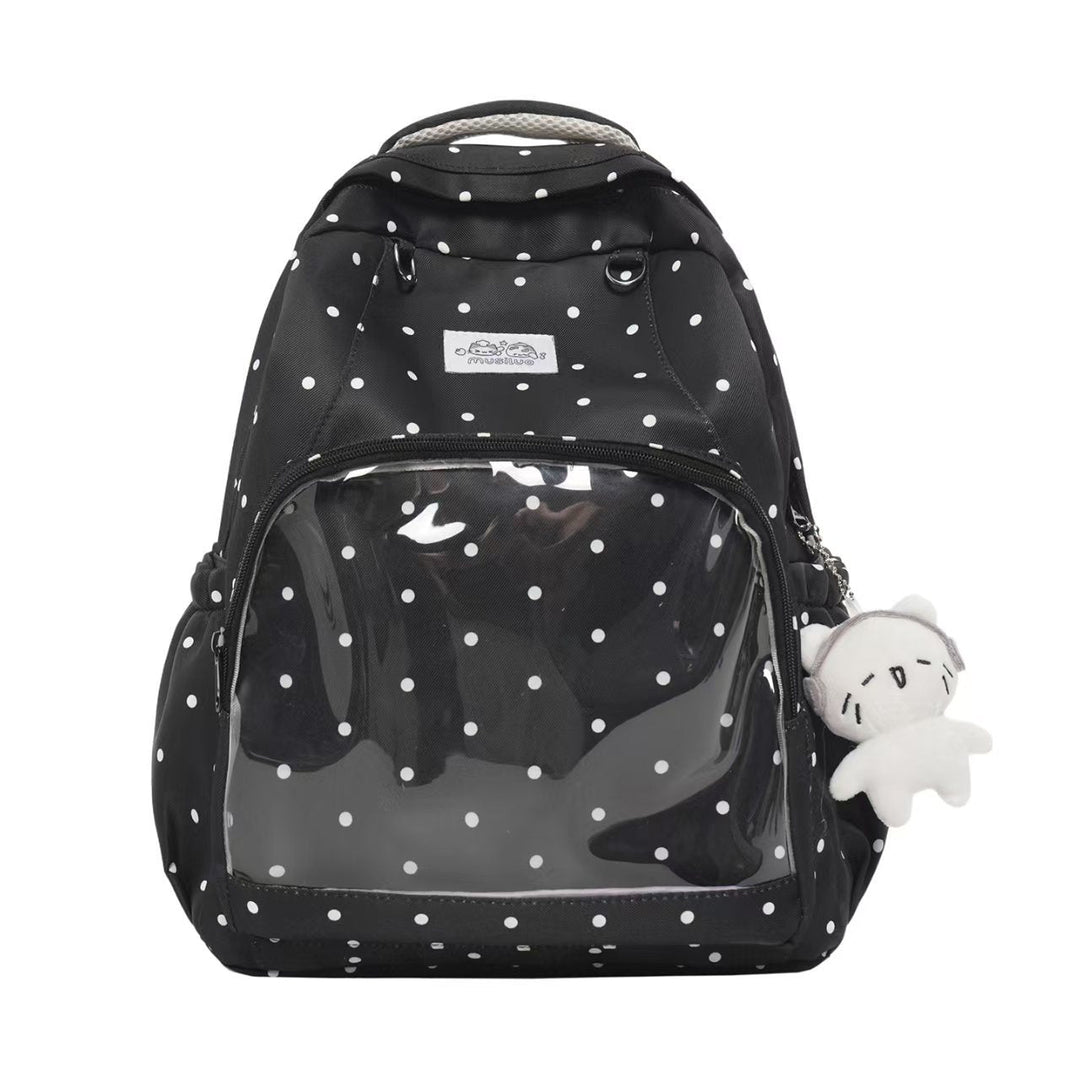 Polka Dot Patterned School Backpack Kalsten