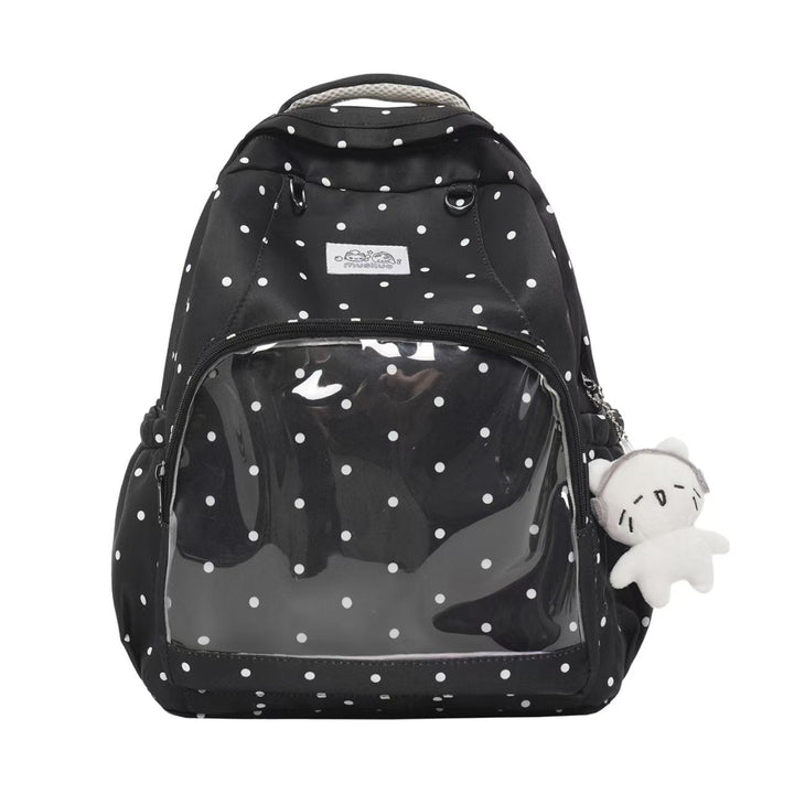Polka Dot Patterned School Backpack Kalsten
