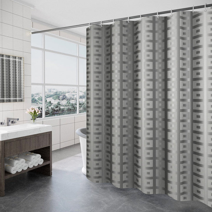 Women's Modern Geometric Shower Curtain Kalsten