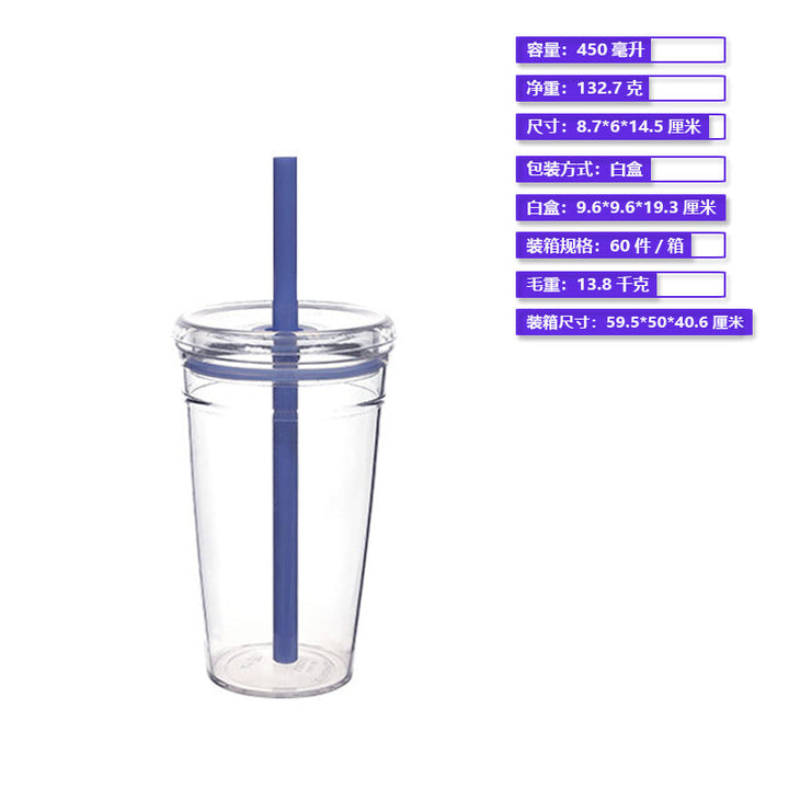 Ladies Insulated Drinking Cup with Sturdy Silicone Straw Kalsten
