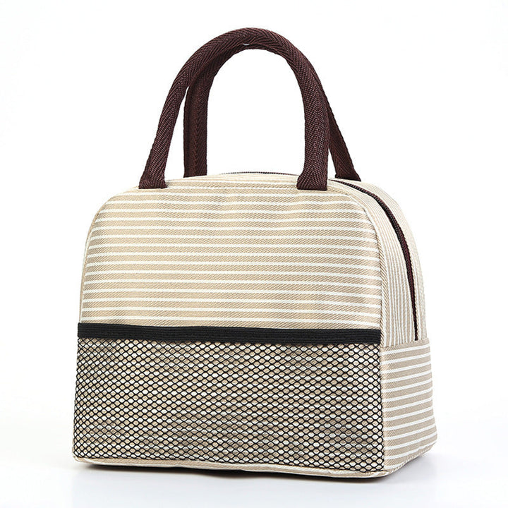 Insulated Striped Lunch Bag Kalsten