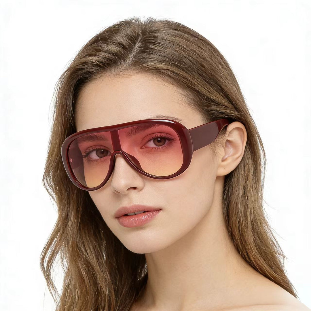 Women's oversized sports sunglasses Kalsten