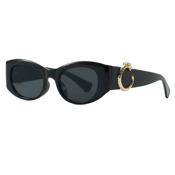 Women's elegant Cat-Eye sunglasses with golden details Kalsten