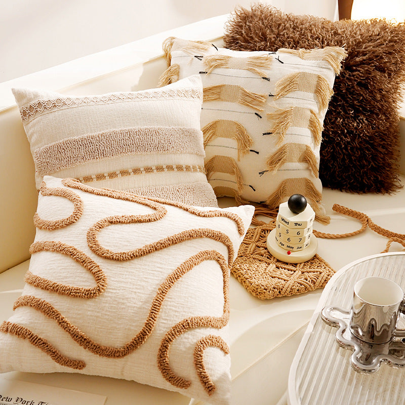 Ladies Structured Decorative Cushion Cover Kalsten