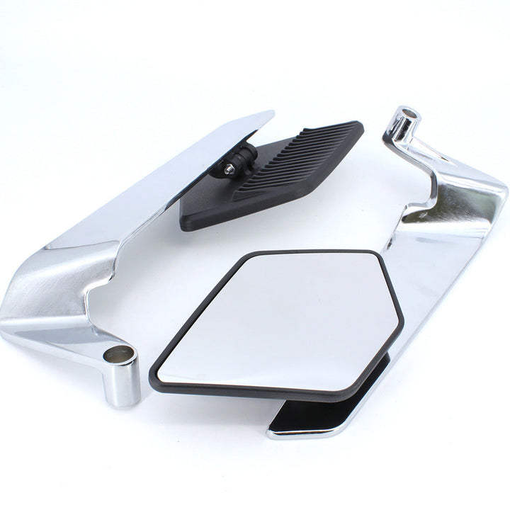 Motorcycle rearview mirror with modern, aerodynamic design Kalsten