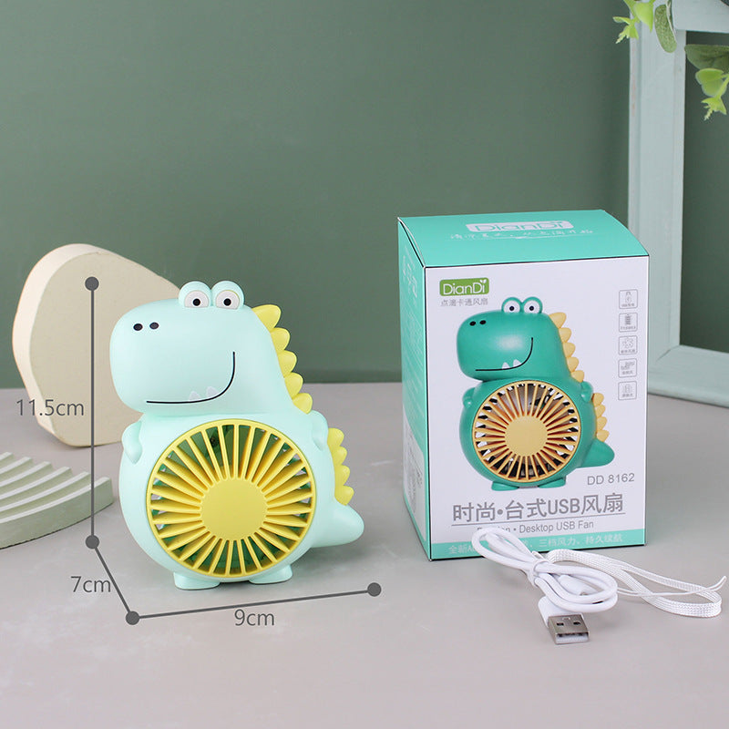 Ladies funny mini fan in dinosaur design Kalsten