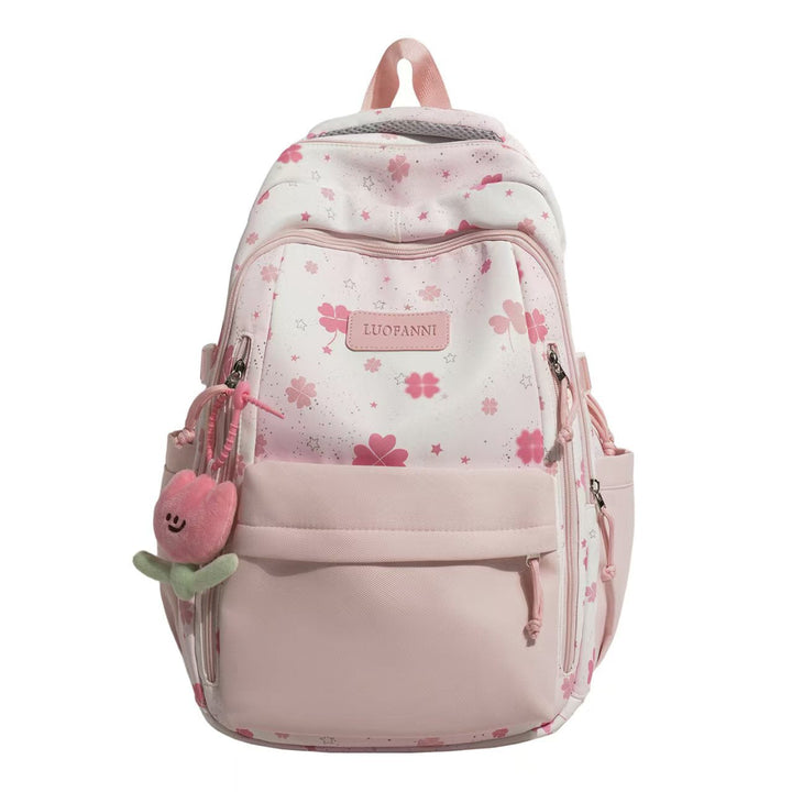 Versatile Floral Print Backpack Kalsten