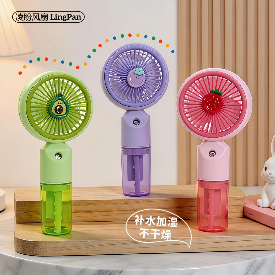 Women's portable USB fan with spray function Kalsten