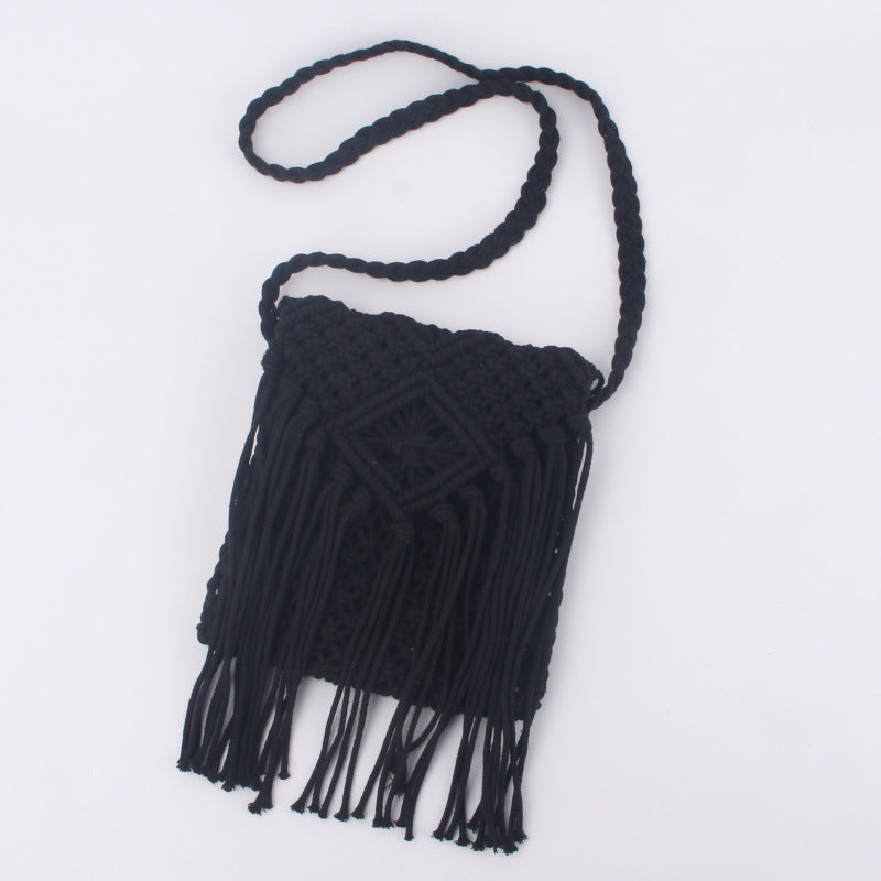 Hand-knotted fringe bag Kalsten