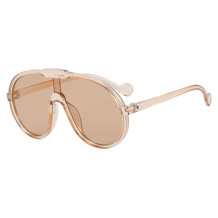 Ladies fashionable sports sunglasses in unique design with UV protection and flexible temples Kalsten