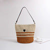 Braided shoulder bag with stylish accent Kalsten
