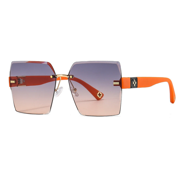 Women's Designer Sunglasses with Eye-Catching Geometric Frame Kalsten
