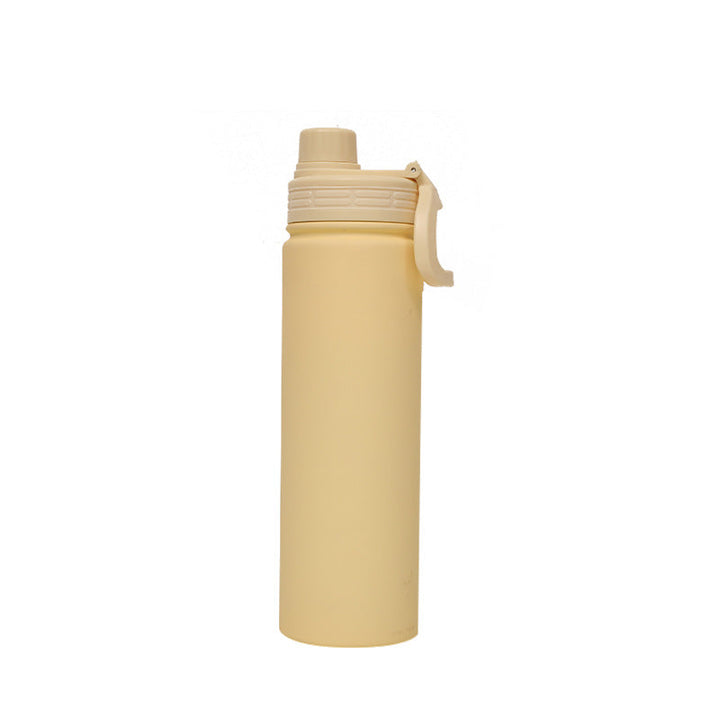 Ladies reusable and insulated drinking bottle with practical carrying handle Kalsten