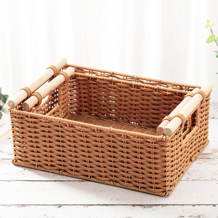 Women Decorative Storage Basket with Practical Handles Kalsten