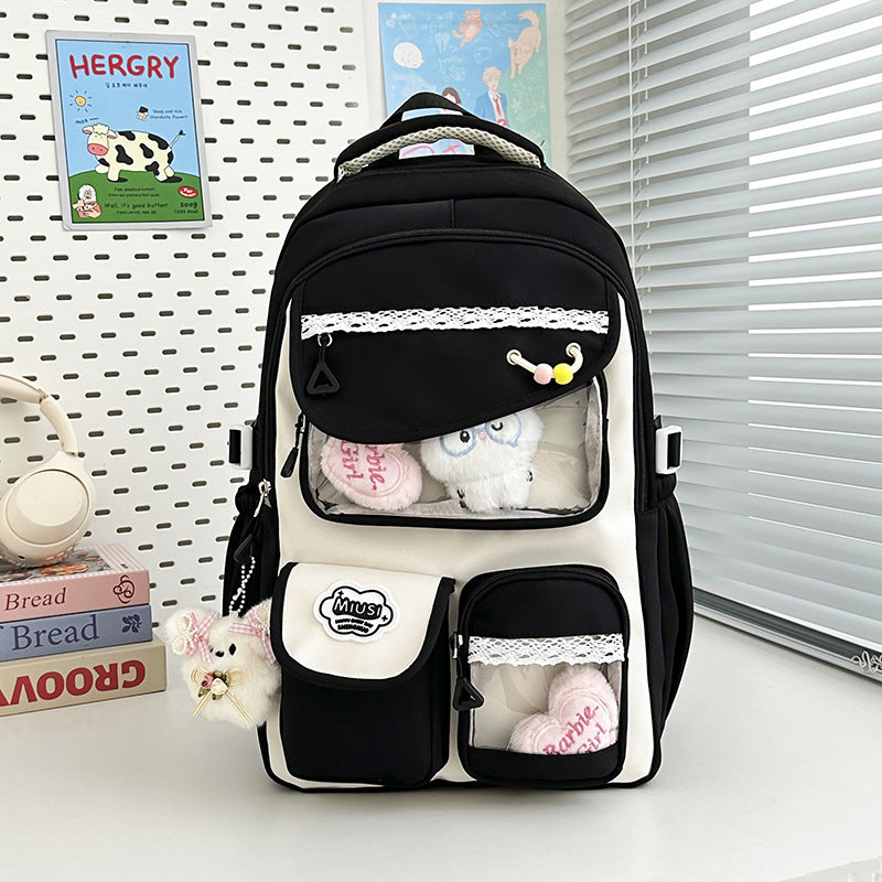 Functional Multi-Pocket School Backpack