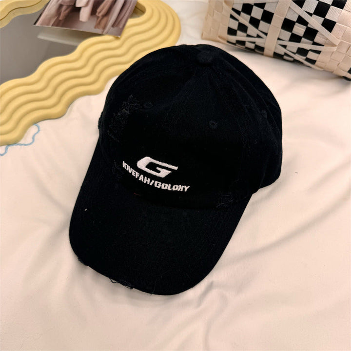 Men's Distressed Casual Baseball Cap Kalsten