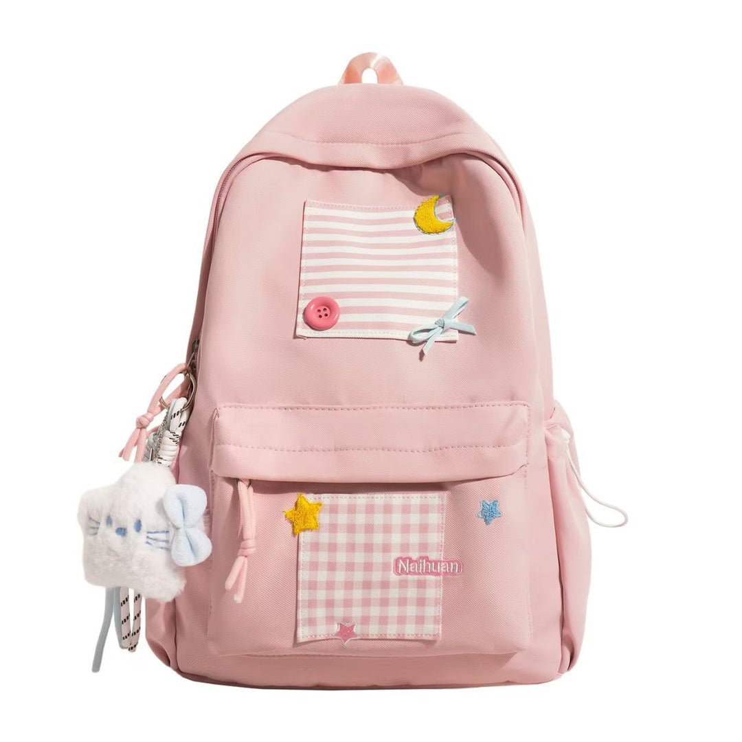 Decorative Multi-Compartt Backpack Kalsten