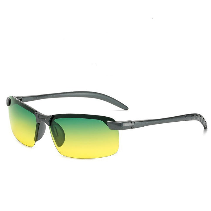 Men's sporty sunglasses with polarized lenses and flexible frame Kalsten